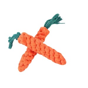 Jouet à mâcher en corde de coton pour chiens, nettoyage des dents, entraînement interactif, anti-ennui, durable, taille moyenne - Product Image 3