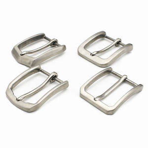 Boucle de ceinture en acier inoxydable massif 40mm 1.5 "Boucle de ceinture robuste Conception différente Boucle de ceinture à broches sans allergie 304SS - Product Image 6