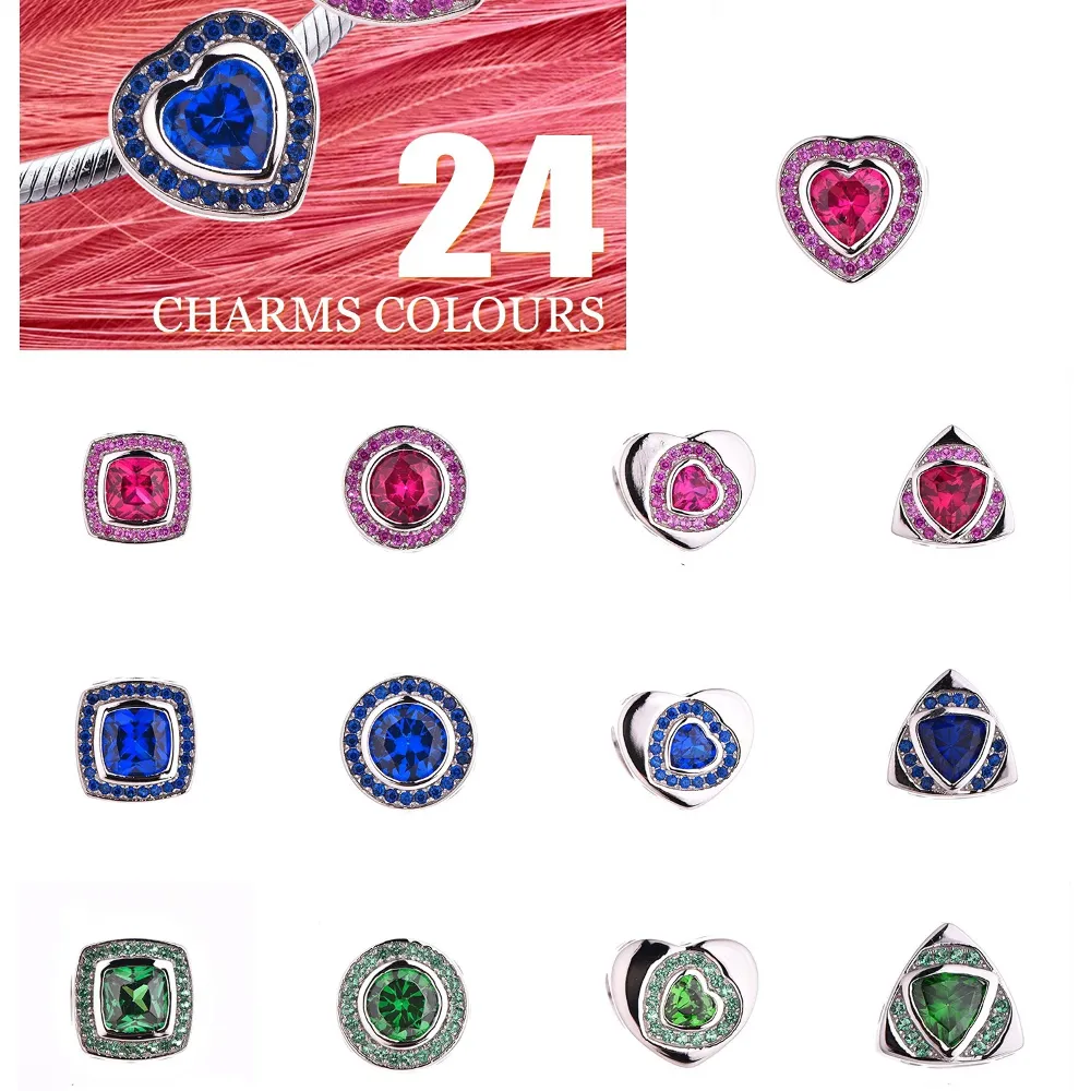 2023 High Quality Charms Fine Jewelry Diy Enamel Bracelet 925 Sterling Silver Charms For Pandoraer Jewelry Making