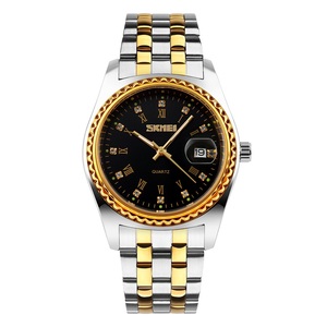 스케미 9098 커플 시계 새로운 디자인 연인 패션 클래식 쿼츠 시계 최저가 다이아몬드 디자이너 손목시계 남녀용 - Product Image 4