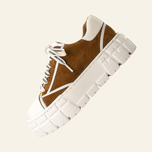 Mode femmes Logo de luxe toile cuir plates-formes chaussures femmes grosses baskets chaussures femmes <span class=keywords><strong>Femme</strong></span> chaussures de créateur - Product Image 4