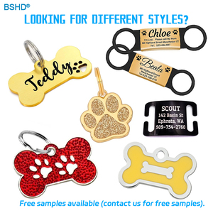 Nhà Máy Giá Rẻ Bán buôn biểu tượng tùy chỉnh Made Nickel mạ kim loại đầy màu sắc men sơn Pet Claw Paw Shaped <span class=keywords><strong>Dog</strong></span> name <span class=keywords><strong>tag</strong></span> - Product Image 5