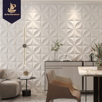 Yangın Geciktirici PVC Duvar Paneli Su Geçirmez Nem Önleyici 3D Kabartmalı Otel KTV Alışveriş Merkezi İç Tasarım için