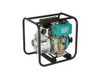 Pompe à eau diesel de 8 pouces, 20 CV, entièrement fermée, refroidie par ventilateur, garantie 1 an, pour l'irrigation agricole, pompe haute pression