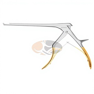 JACKBILLY High Quality Stainless Steel Love-Kerrison Rongeur 40 Degree Forward <b>Bite</b> 6mm <b>Bite</b> Size Thin Foot Plate Instrument - Product Image 1