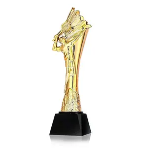 Factory New Design Eagle Golf Trophy Sport Resin Trophy Award