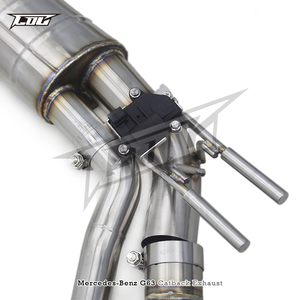 ท่อไอเสียกีฬาสำหรับ Mercedes-Benz W464 G63 4.0T <span class=keywords><strong>2019</strong></span>-2023 SS304พร้อมรีโมทคอนโทรล - Product Image 5