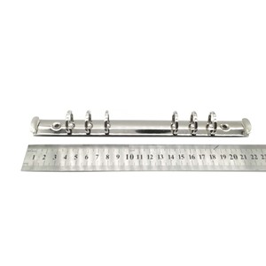 Metal Silver Loose Leaf <strong>Binder</strong> <strong>Rings</strong> <strong>Mechanism</strong> for A7 A6 A5 A4 <strong>Notebooks</strong> <strong>Binders</strong> Clip Planner Journals Accessories Free Sample - Product Image 5