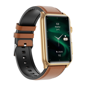 Pulsera Inteligente de Salud GE50 2026, Pantalla Táctil Completa de <span class=keywords><strong>1</strong></span>.56 Pulgadas, Resistente al Agua IP67, ECG, Presión Arterial, Monitor de Temperatura Corporal - Product Image 2