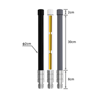 Antena de Fibra Óptica Omnidireccional Vertical para Exteriores, Lora 868MHz 915MHz, Impermeable, Resistente a los Rayos UV, Alta Ganancia 3dbi 8dbi 10dbi 12dbi