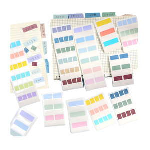 Custom Self-Adhesive PET Sticky Notes Page Marker <b>Bookmarks</b> and Index Tabs Flag Memo Pads Premium Stationery - Product Image 4