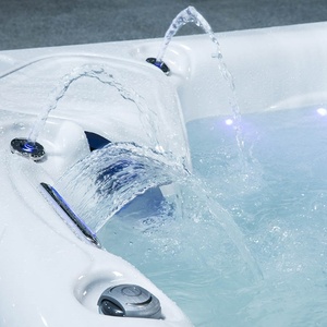 <span class=keywords><strong>Spa</strong></span> paresseux Bain à remous Étapes Chauffage Ozone Overflow Whirlpool Outdoor Hot Tub Swim <span class=keywords><strong>Spa</strong></span> - Product Image 6