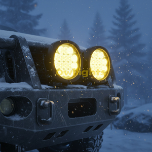 Luz de Conducción Todoterreno de 5 Pulgadas y 80W, Lámpara LED de Trabajo para Tractor, Camioneta y SUV, con Haz de Luz Concentrado y Amplio - Product Image 6