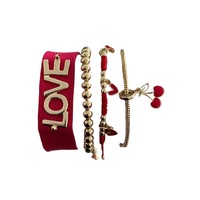 Nouveauté 2025, vente flash, bijoux hip-hop unisexe tendance, plaqué or, motif fraise cerise, goutte d'huile, couleur durable, élément fruité, pour fête