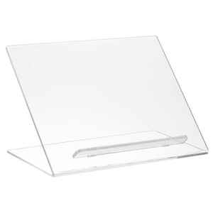 Custom Clear <strong>Luxe</strong> Tabletop Judaica Gift Shtender With Color Tabletop Jewish Book Stand <strong>Acrylic</strong> Lucite Shtender - Product Image 1