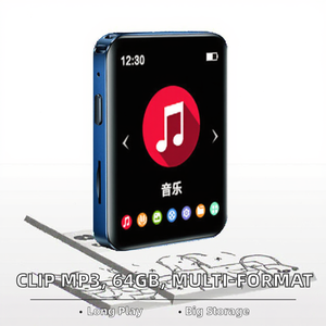 Lecteur MP3 populaire de 1,8 pouce avec clip, 16 Go de mémoire, prend en charge les formats audio WAV FLAC APE ALAC, longue durée de vie de la batterie, en alliage de zinc - Product Image 2