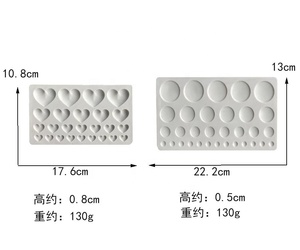 Coeur Silicone Fondant Bonbons Moule Chocolat Moule Gâteau Moules pour la Saint Valentin Mousse Gâteau Cuisson Français Dessert Brownie - Product Image 6