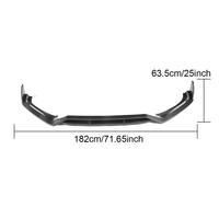Lèvre avant en fibre de carbone JC pour Audi A4 B9 SLINE S4 berline 4 portes 2018 (Compatible avec : S4)