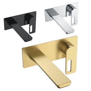 Keran Wastafel Mewah yang Dapat Disesuaikan, Keran Air Wastafel Kuningan untuk Proyek Kamar Mandi Hotel - Product Image 4