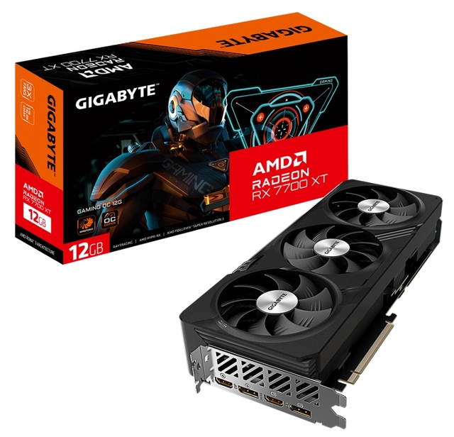 New Stock RX 7700 XT GAMING OC RGB High-performance AMD Graphics Card GPU Rx 7700xt