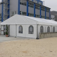 Tente de réception de 10m x 20m pour événements et fêtes, tente de réception blanche imperméable pour églises