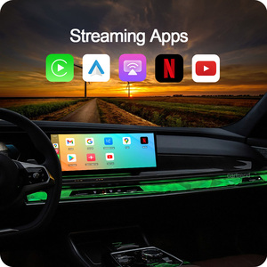 BM W Android CarPlay AI Box pour toutes les séries X1 X3 X4 X5 X6 ID6 ID7 ID8 ID8.5 ID9 Mise à niveau du système <span class=keywords><strong>Netflix</strong></span> YouTube Streaming Dongle - Product Image 3
