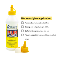 Colle à bois PUR en mousse expansive 500 ml pour meubles
