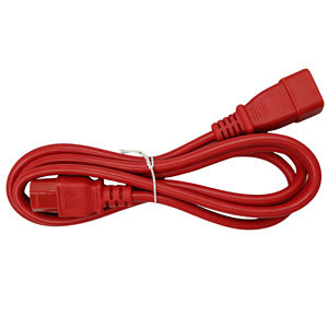 Câble d'alimentation 16A 250V IEC C20 vers 10A 250V IEC C13 H05VV-F 3G1.5mm2 pour rallonge d'ordinateur - Product Image 1