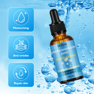 OEM เซรั่มบำรุงผิวหน้ากรดไฮยาลูโรนิกและวิตามิน VA VB VE <span class=keywords><strong>Retinol</strong></span> Arbutin คอลลาเจนจากข้าวหอยทากบำรุงผิว mooyam 10ชนิด - Product Image 6