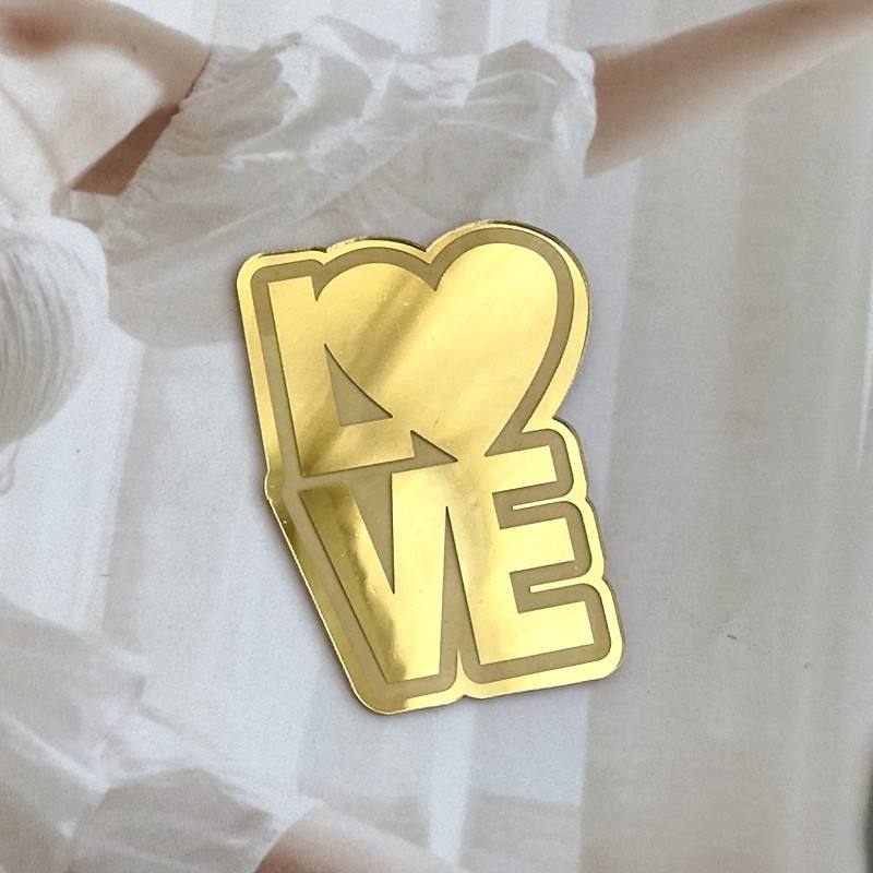 เครื่องหมายความรัก (4*5ซม.)