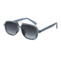 Kacamata Hitam Kenbo Classic Fashion Ringan Anti UV400 Polarisasi Bingkai PC Pilot Logo Custom Unisex