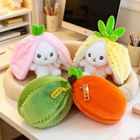 Boneka Kelinci Buah yang Lucu dan Dapat Berubah Bentuk, Lembut dan Mengembang, Ideal untuk Gantungan Tas, Hadiah, dan Pereda Stres Sehari-hari