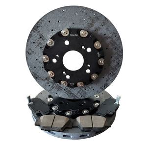 Disque de frein en céramique carbone Rotor de frein pour BMW Audi Q7 <span class=keywords><strong>GTR</strong></span> R35 gris voiture de tourisme OE spécifications du fabricant - Product Image 1
