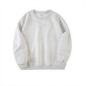 Sweat-shirt pour homme à épaules tombantes, couleur unie, personnalisable avec impression de logo complète, personnalisation en un clic jusqu'à 5XL - Product Image 1