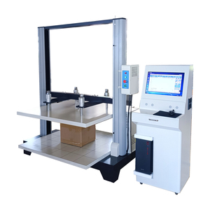 Máy vi tính Điều khiển máy kiểm tra nén carton sóng Máy kiểm tra áp suất chính xác cho độ bền gói - Product Image 2