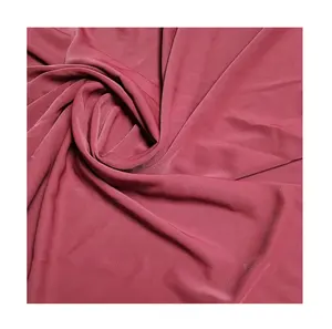Kadınlar için özelleştirilmiş konfeksiyon FD SPH düz kumaş elbise etek 100Polyester kumaş