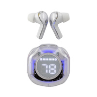 Écouteurs Intra-Auriculaires Sans Fil TWS Air39 2025, Boîtier en Cristal Transparent avec Affichage LED, Casque Gaming Audio JL, Meilleure Vente