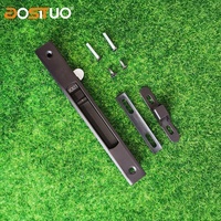 Accesorios de aluminio Hardware para puertas Cerradura de ventana corredera de seguridad Fabricante en China