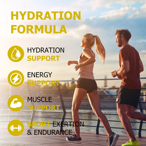 Premium Quality Hydration Support Gummies Lemon Taste Electrolyte Gummies Candy Improve Sport Performance Fitness <b>Supplement</b> - Product Image 5