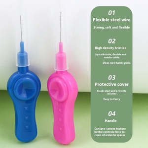 Suministros de <span class=keywords><strong>Limpieza</strong></span> Bucal Desechables Portátiles Multiángulo de PTFE/Nylon/PE Clásicos para Cuidado <span class=keywords><strong>Dental</strong></span> y Barbacoa, del Fabricante Chino de Jiaxing - Product Image 2