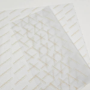กระดาษห่อเนื้อเยื่อไม้รีไซเคิลพิมพ์โลโก้แบรนด์ตามสั่ง ขนาด 50x70 ซม. กระดาษพิเศษ พิมพ์ออฟเซ็ต ใช้ได้กับบรรจุภัณฑ์หรูหรา - Product Image 2