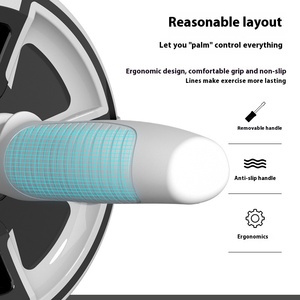 Tự động phục hồi EVA PVC bụng bánh xe cơ bắp hộ gia đình có thể tháo rời thiết bị tập thể dục cho tất cả các bài tập để sử dụng nhà - Product Image 4