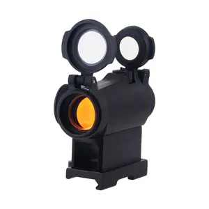 MZJ Optics red dot sight lens with flip-up lens cover hunting QD 1X24 red dot sight scope