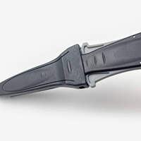 Outil de découpe sous-marine, accessoire de pêche sous-marine avec lame en acier inoxydable 420SS / 304SS, sangle de poignet pour la plongée sous-marine et la plongée libre