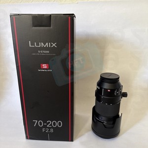 Hft มืออาชีพ <span class=keywords><strong>LUMIX</strong></span> <span class=keywords><strong>S</strong></span> <span class=keywords><strong>Pro</strong></span> 70mm-200mm F2.8 O.I.<span class=keywords><strong>S</strong></span>. เลนส์ซูมแบบเต็มเฟรม L-Mount 11ใบมีดสำหรับกล้องดิจิตอล dslr/dslr - Product Image 1