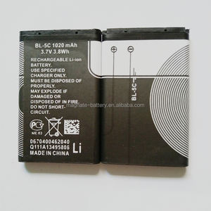 <span class=keywords><strong>Nokia</strong></span> 105 106 새롭고 재고 휴대 전화 액세서리를위한 충전식 BL-5C BL-4C BL-5B 053450 배터리 - Product Image 3