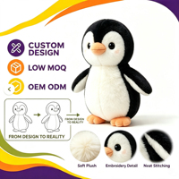 Jouets en peluche d'animaux personnalisables avec rembourrage en coton PP doux, oreiller en forme de chat, conçu selon vos spécifications.