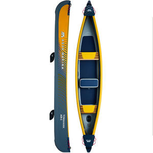 Perahu Kayak Tiup TOMAHAWK AIR C <span class=keywords><strong>3</strong></span> Orang 7cm Drop Stitch <span class=keywords><strong>3</strong></span> Ruang Udara Lambung PVC Rakit Arus 260kg Beban - Product Image 1