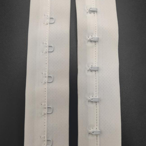 Dòng duy nhất móc mắt Băng nylon tráng móc và băng mắt cho quần áo - Product Image 1