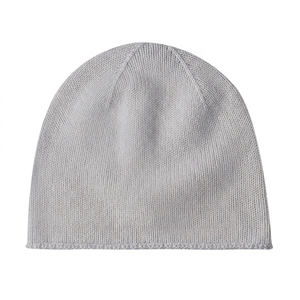 Fabricante de prendas de punto, gorros de punto personalizados OEM ODM para invierno, gorros casuales unisex para hombre y mujer, gorro de cachemira 100% - Product Image 6